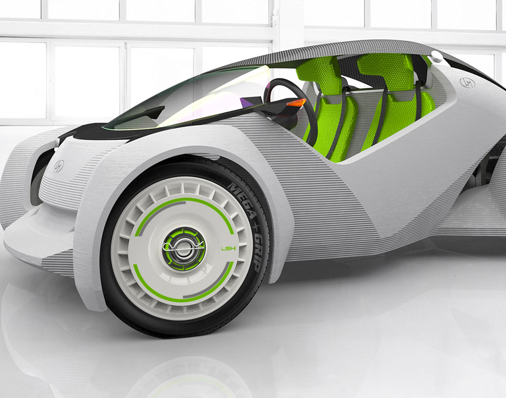 3D-Printed Car
